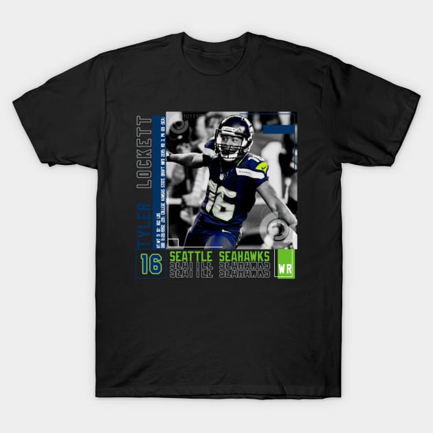 Tyler Lockett Paper Poster T-Shirt by art.Hamdan